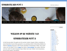 Tablet Screenshot of kinderatelierpunt5.nl